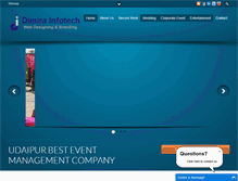 Tablet Screenshot of dimirainfotech.com